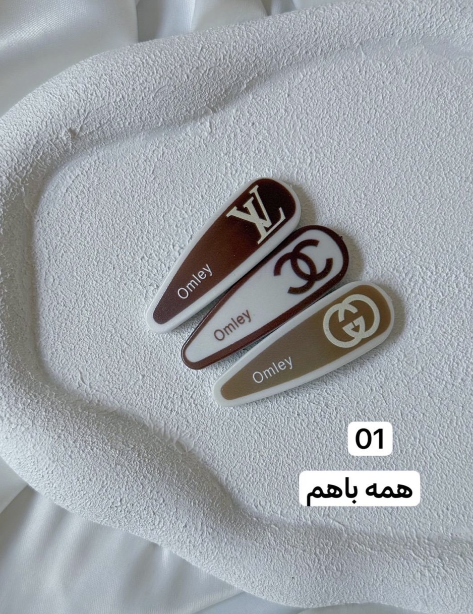 پک سه عددی گیره مو برند1976