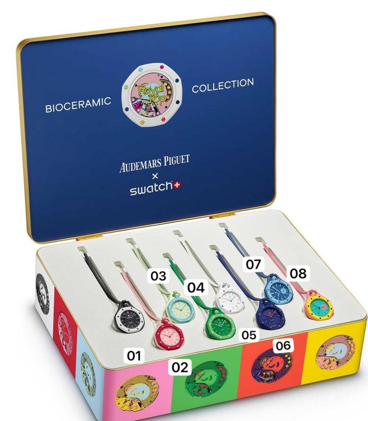 کالکشن اویز ساعت ضداب برندAPSWACHكد2181 پك اصلي