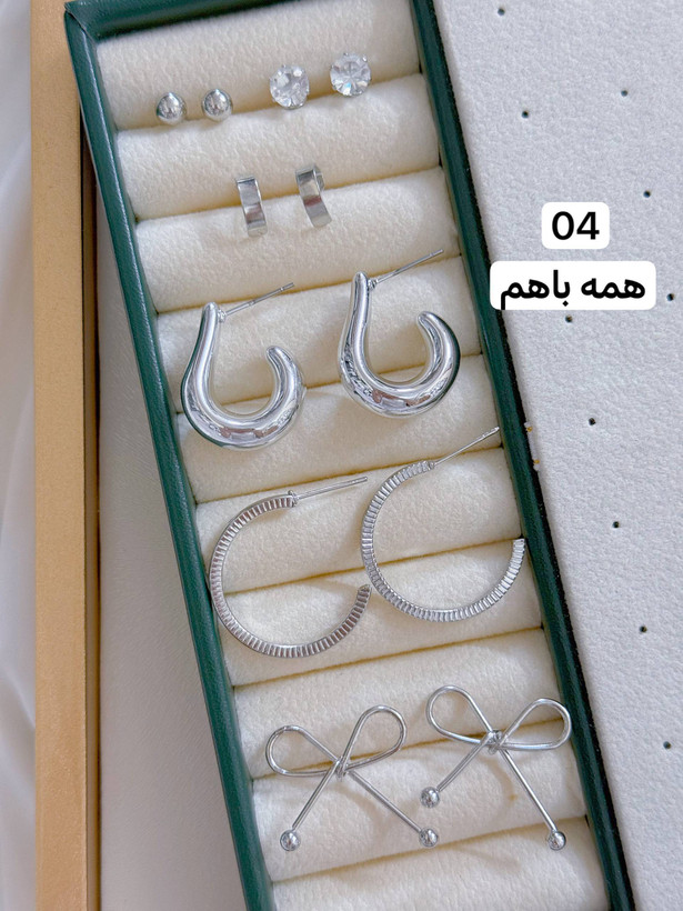 پک گوشواره ارزان دخترانه جدید كد2183