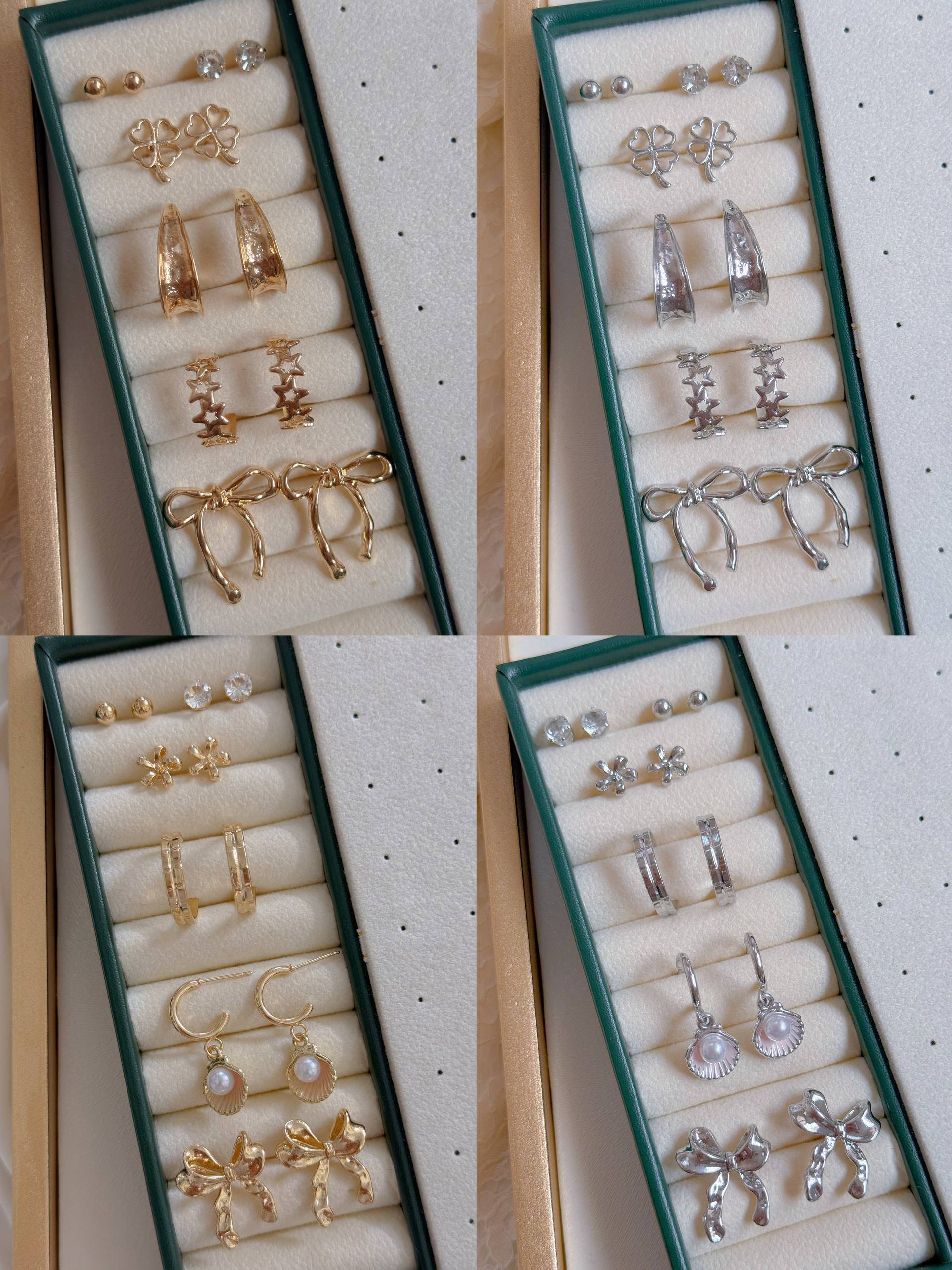 پک گوشواره  اقتصادي ترند دخترانه كد2185