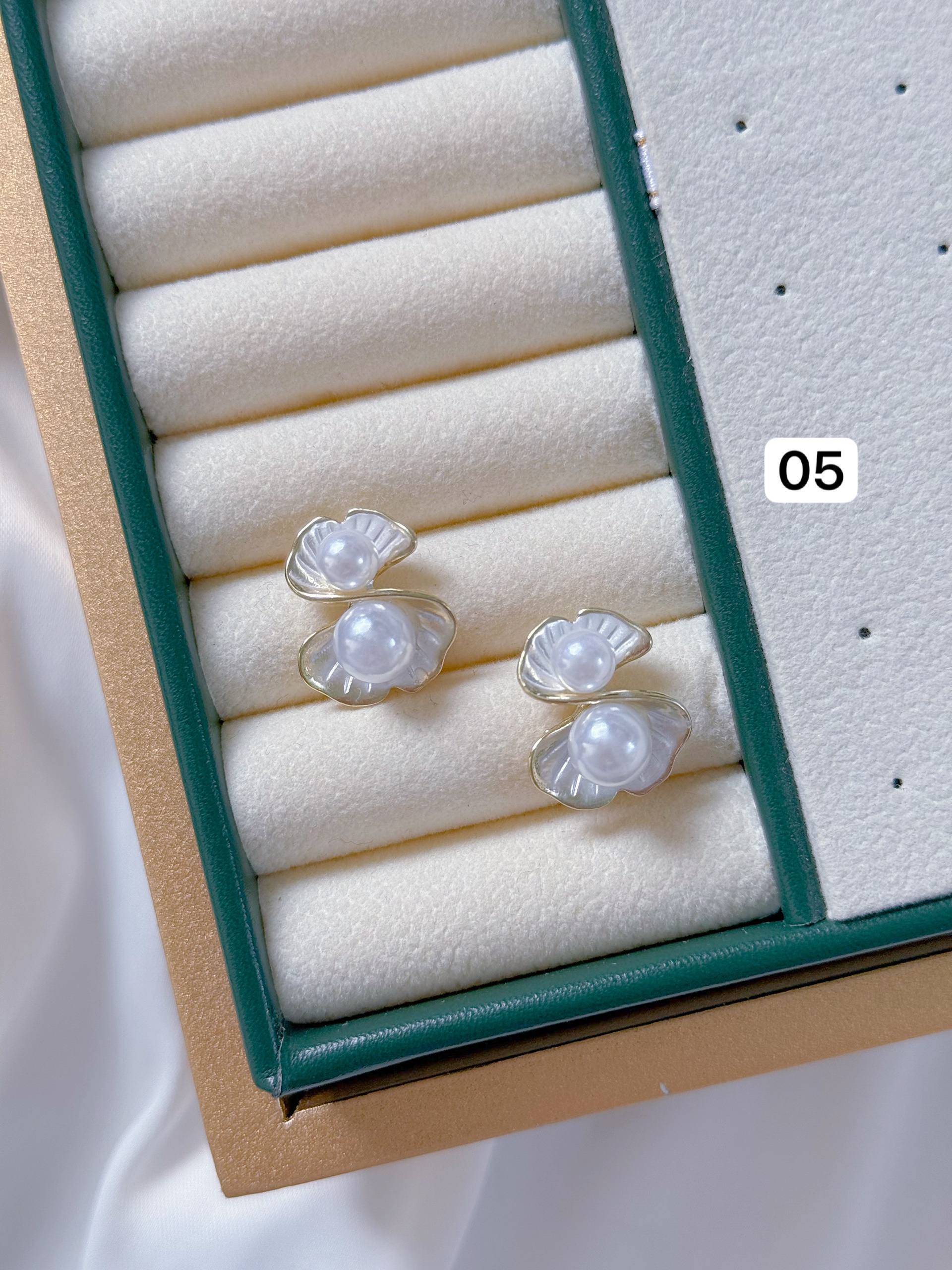 گوشواره مرواریدی ترند كد2228