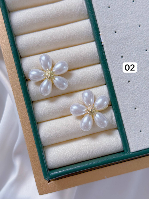 گوشواره مرواریدی پینترستی كد2226