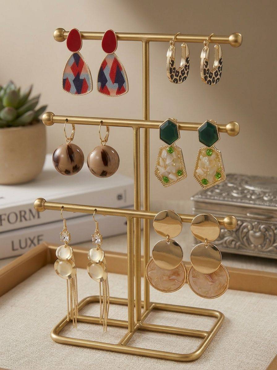 گوشواره پینترستی جدید كد2224