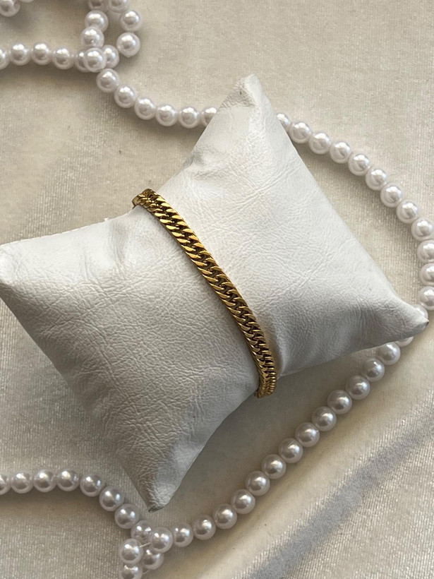 دستبند كارتيردر رنگبندي طلايي-نقره اي-دورنگ-مشكي - كد 18