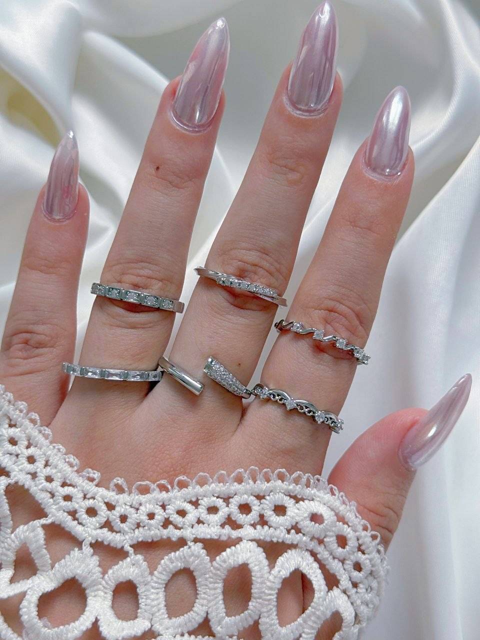 انگشترزنانه رینگی جواهری جدید كد2307