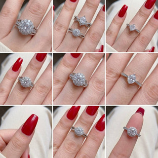 حلقه زنانه دخترانه تک نگین جواهری فریسایز كد2314