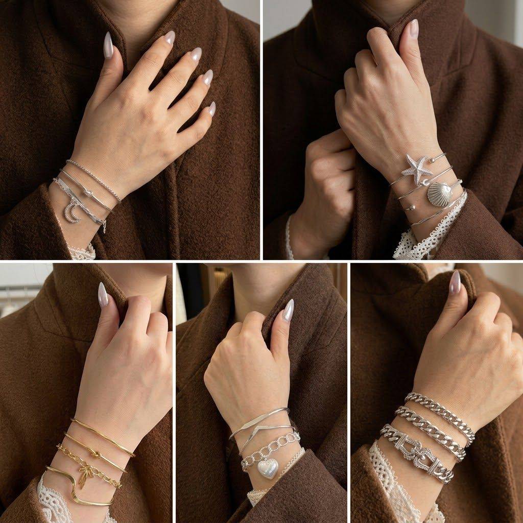 پک دستبند و بنگل دخترانه تینیجری كد2357