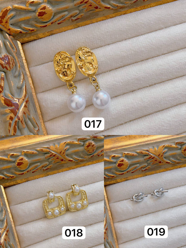گوشواره مرواریدی دخترانه جدید كد1566