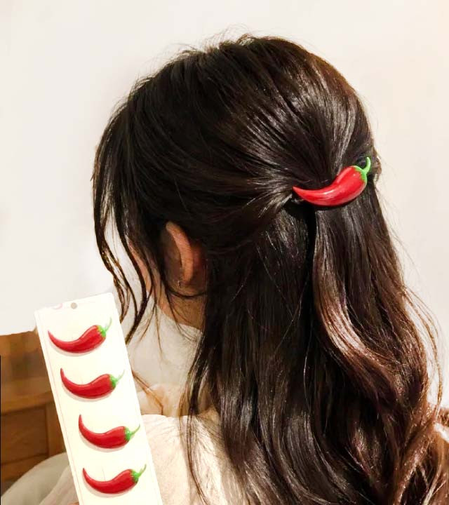 گیره مو استیکری فانتزی عروسکی و خاص/گزينه انتخاب كنيد