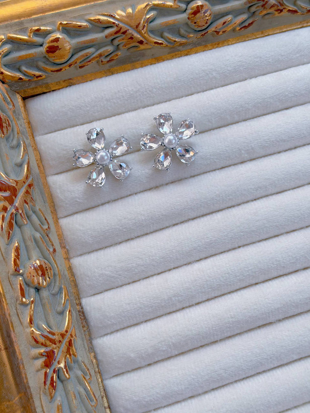 گوشواره طرح جواهرجدید كد2426