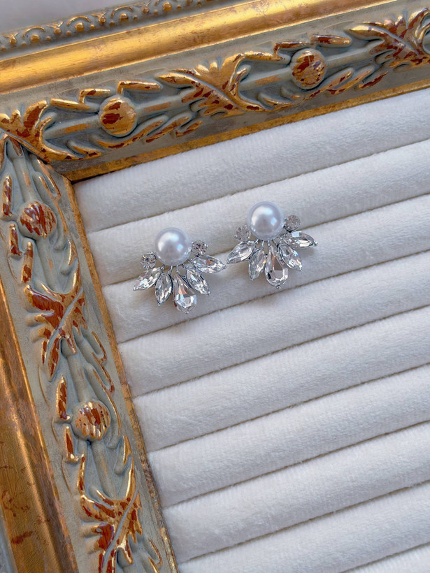 گوشواره طرح جواهرجدید كد2426