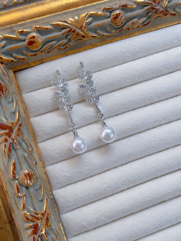 گوشواره طرح جواهرجدید كد2426